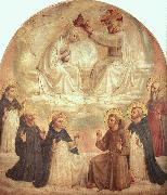 Fra Angelico The Coronation of the Virgin painting